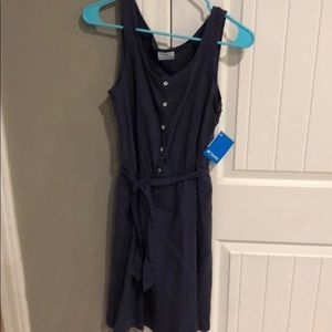 NWT Columbia blue dress with buttons ⭐️ ⭐️